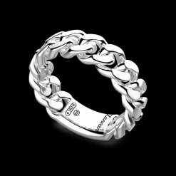 Anello a grumette Zanca in argento.