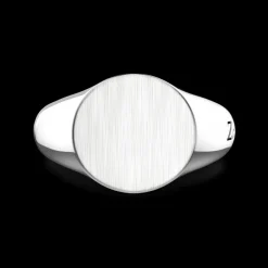 Anello chevalier Zancan in argento.