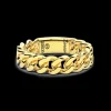 Anello in argento con groumette.