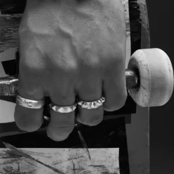 Anello Zancan Studio in argento.