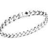 Bracciale a grumette Zanca in argento.