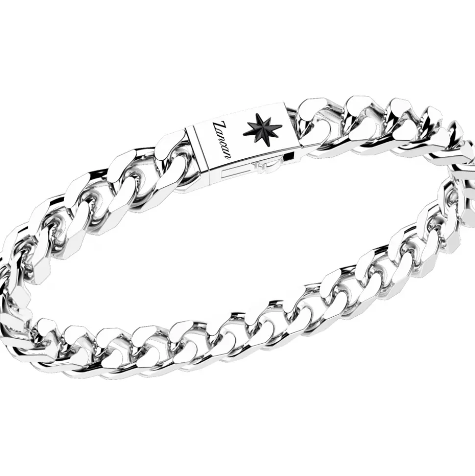Bracciale a grumette Zanca in argento.