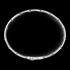 Bracciale da uomo Zancan in argento e oro rosa.