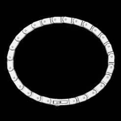 Bracciale da uomo Zancan in argento e oro rosa.