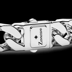 Bracciale grumette Zancan in argento con pietre.