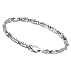 Bracciale solo maglia Zancan in argento
