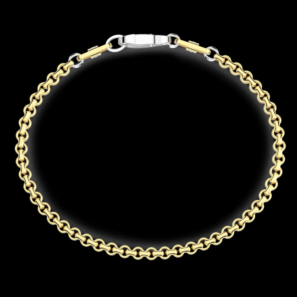 Bracciale solo maglia Zancan in oro 18kt.