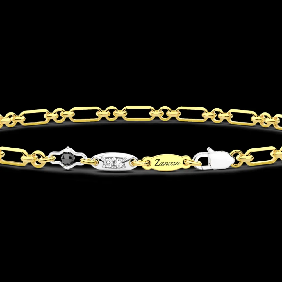 Bracciale solo maglia Zancan in oro 18kt.