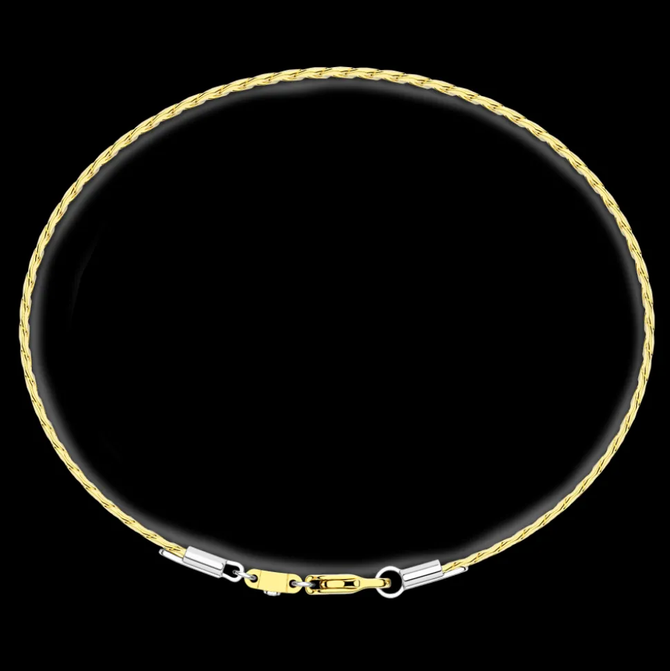 Bracciale solo maglia Zancan in oro 18kt.