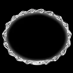 Bracciale solo maglia Zancan in argento.