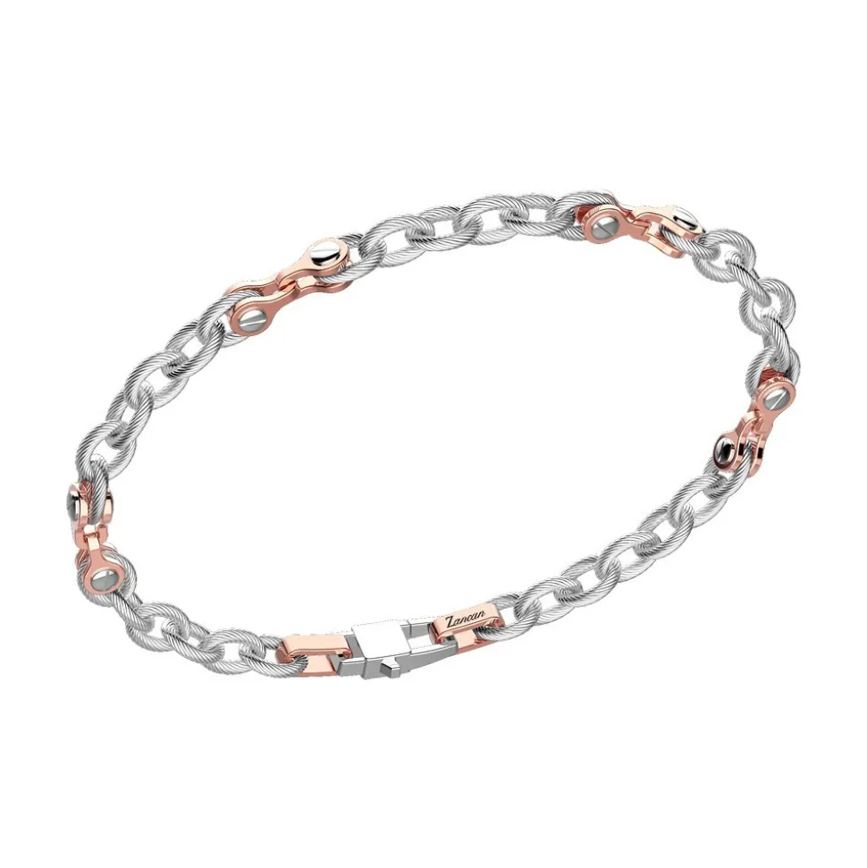Bracciale Zancan in acciaio