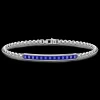Bracciale Zancan in argento con pietre naturali.