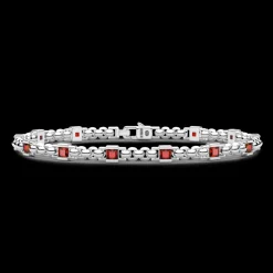 Bracciale Zancan in argento con pietre naturali.