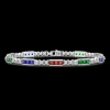 Bracciale Zancan in argento con pietre naturali.