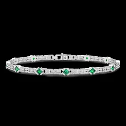 Bracciale Zancan in argento con pietre naturali.