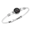 Bracciale Zancan in argento con bussola.