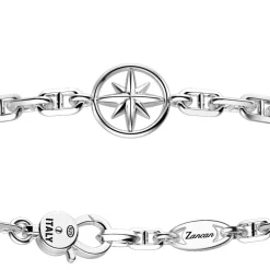 Bracciale Zancan in argento con rose dei venti.