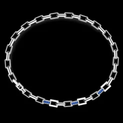 Bracciale Zancan in argento con pietre naturali.