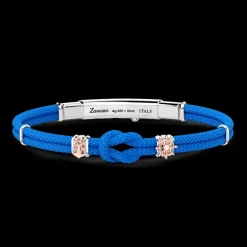 Bracciale Zancan in kevlar con nodo nautico.