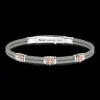 Bracciale Zancan in kevlar con elementi nautici.
