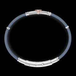 Bracciale Zancan in kevlar con targa e timone.