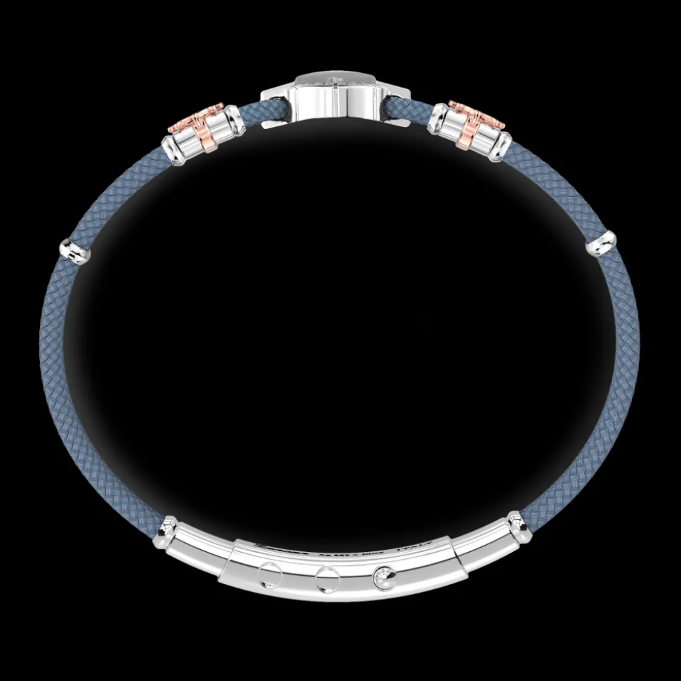 Bracciale Zancan in kevlar con bussola.