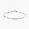 Bracciale  Zancan in oro bianco con diamanti.
