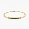 Bracciale  Zancan in oro bianco con diamanti.