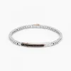 Bracciale  Zancan in oro bianco con diamanti.