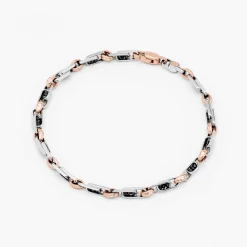 Bracciale Zancan in oro bianco con diamanti.