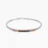 Bracciale  Zancan in oro bianco con diamanti.
