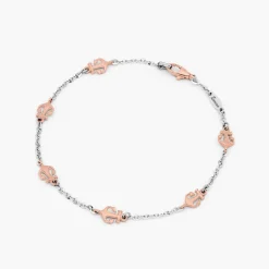 Bracciale  Zancan in oro bianco e ancora