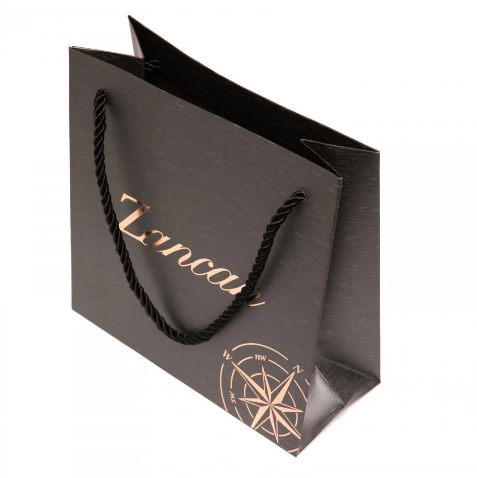 Bracciale Zancan in oro bianco con diamanti e rosa dei venti.