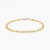 Bracciale  Zancan in oro giallo con diamanti.