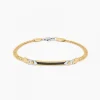 Bracciale  Zancan in oro giallo con diamanti.