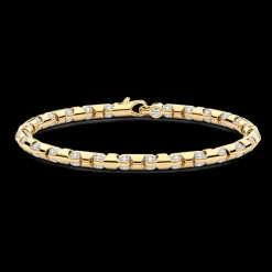 Bracciale Zancan in oro 18kt e diamanti.