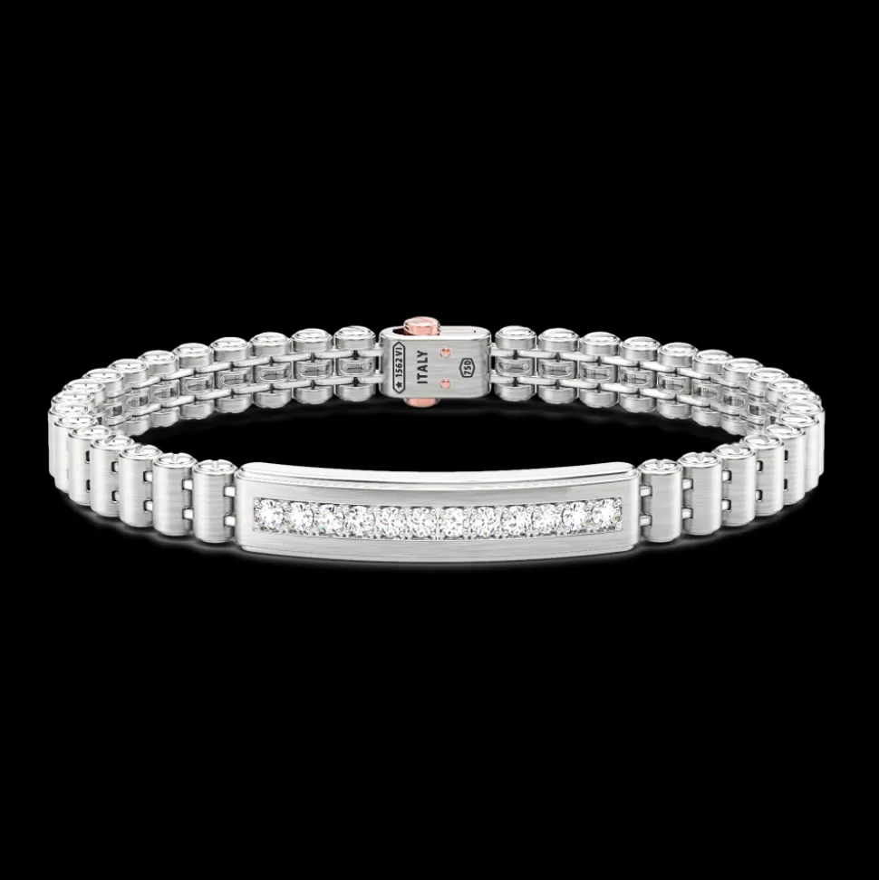 Bracciale Zancan in oro 18kt con diamanti.
