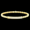 Bracciale Zancan in oro 18kt e diamanti.