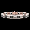 Bracciale Zancan in oro 18kt con diamanti neri.
