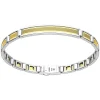 Bracciale Zancan in oro 18k ed argento con targa.