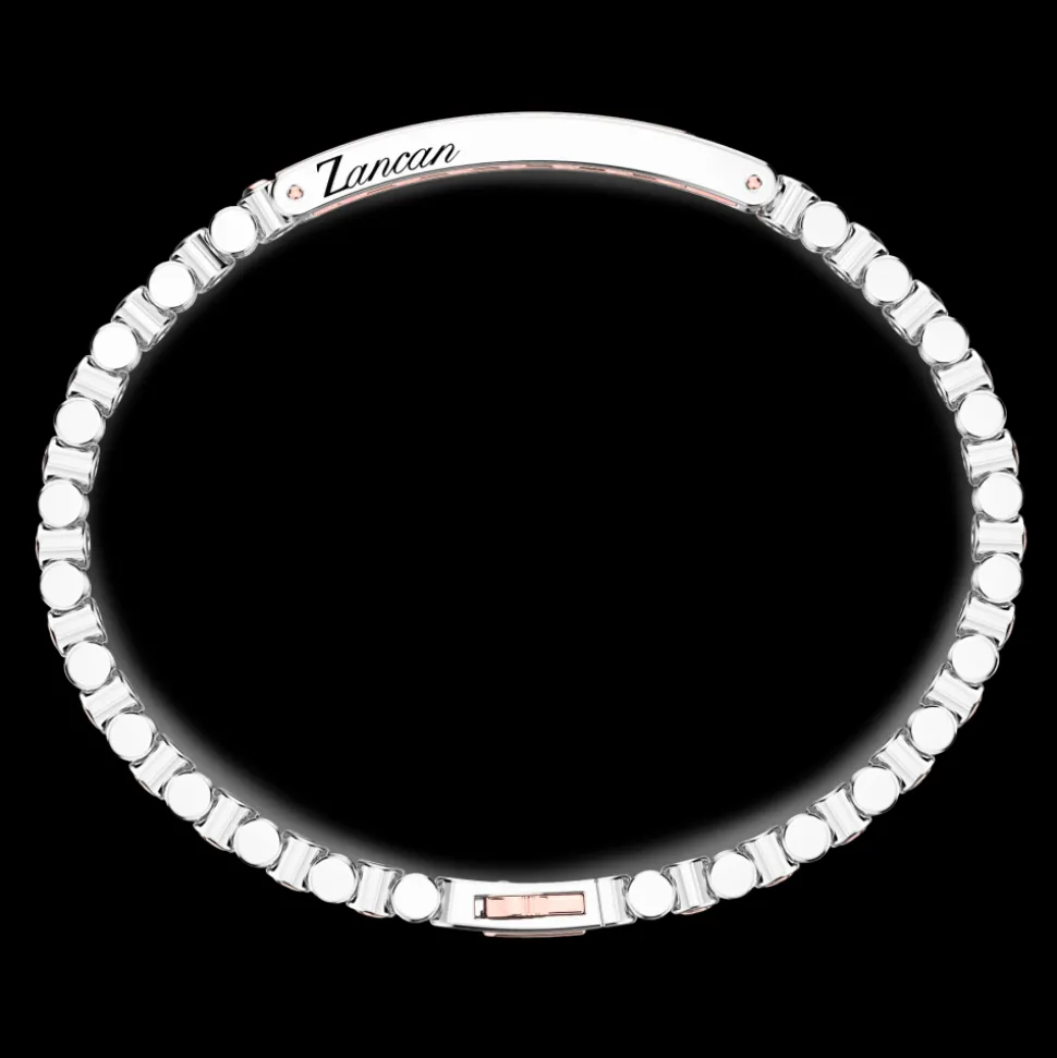Bracciale Zancan in oro 18kt e diamanti neri.