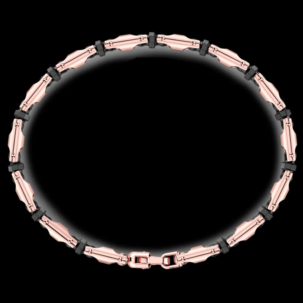 Bracciale Zancan in oro 18kt e ceramica nera.