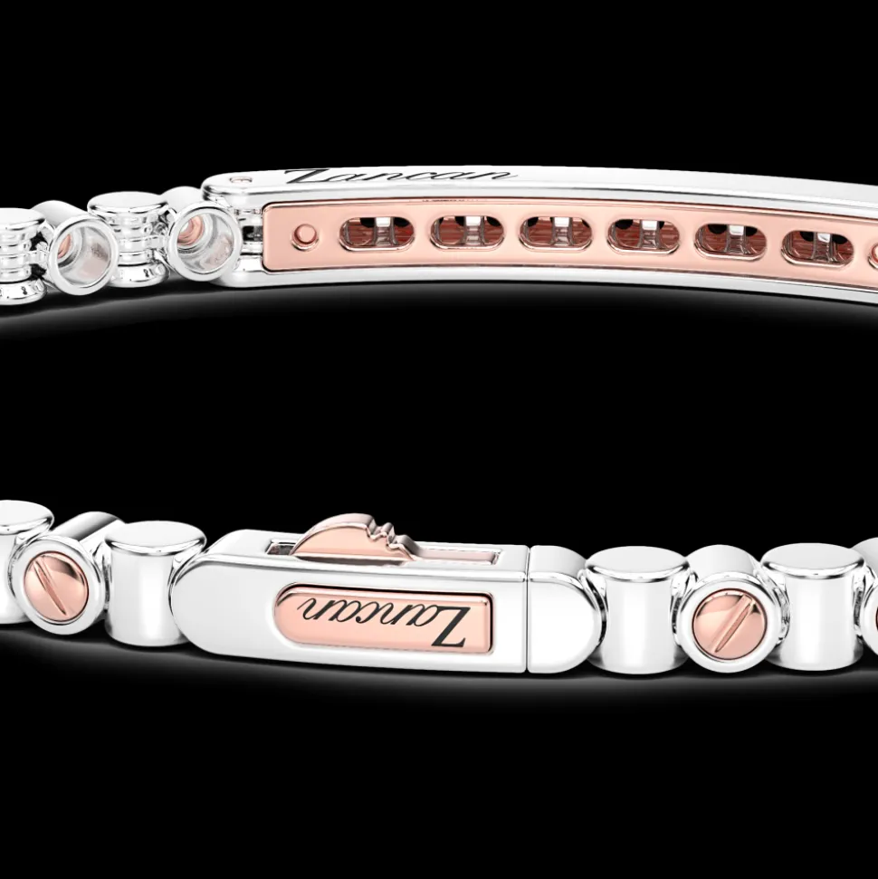 Bracciale Zancan in oro 18kt e diamanti neri.