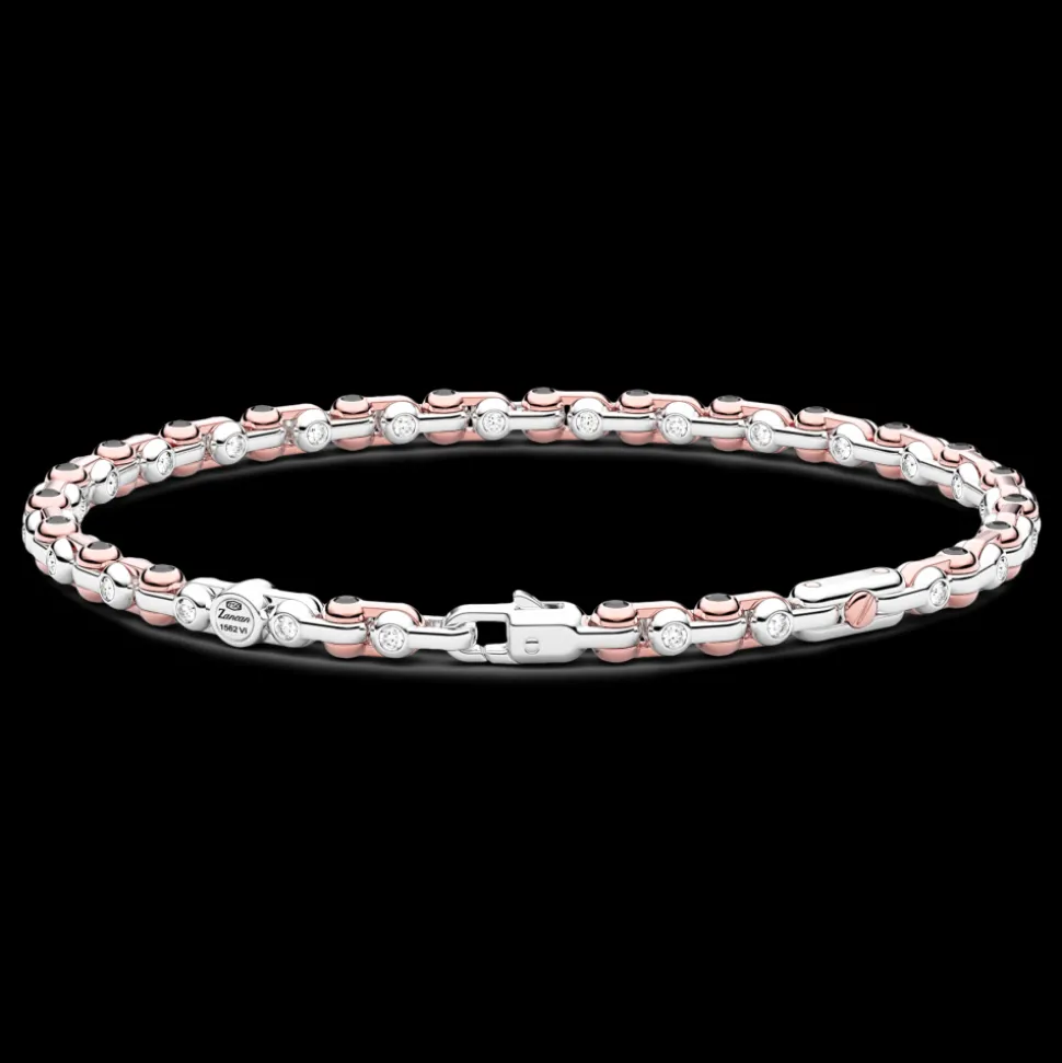 Bracciale Zancan in oro 18kt e diamanti.