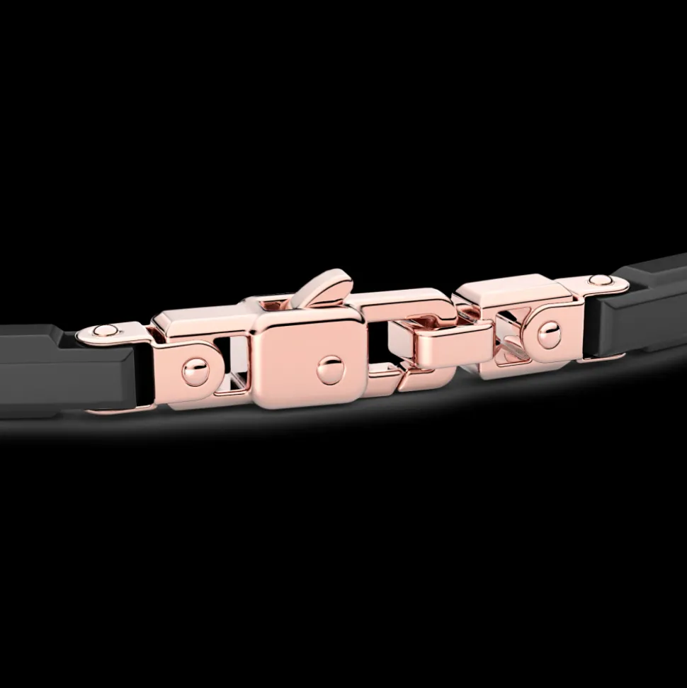 Bracciale Zancan in oro 18kt e ceramica nera.