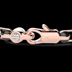 Bracciale Zancan in oro 18kt e ceramica nera.