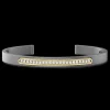 Bracciale Zancan in Titanio, Oro 18kt e Diamanti | Lusso Made in Italy