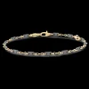 Bracciale Zancan in Titanio, Oro 18kt e Diamanti | Lusso Made in Italy