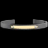 Bracciale Zancan in Titanio, Oro 18kt e Diamanti | Lusso Made in Italy