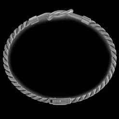 Bracciale Zancan in Titanio e Oro 18kt con Nodo Nautico e Oro | Eternity Titanium